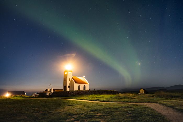 Iceland northern lights folklore