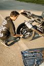 Free stock photo of adult, bike, biker