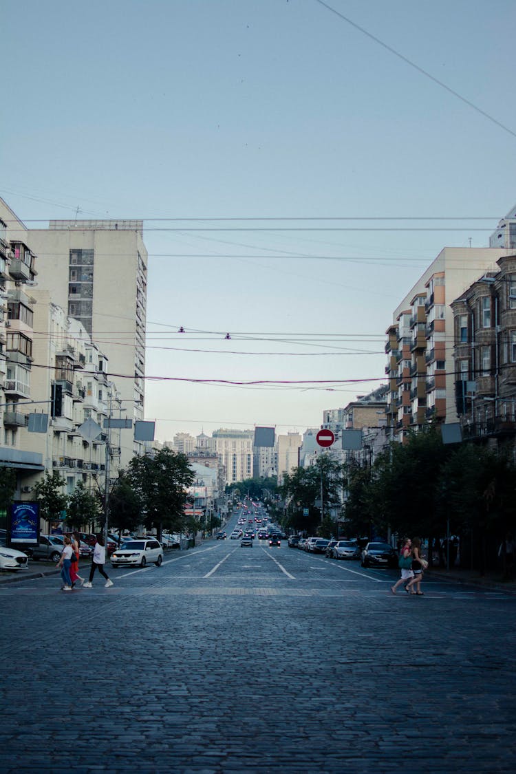 Photo Of A City Road In Perspective