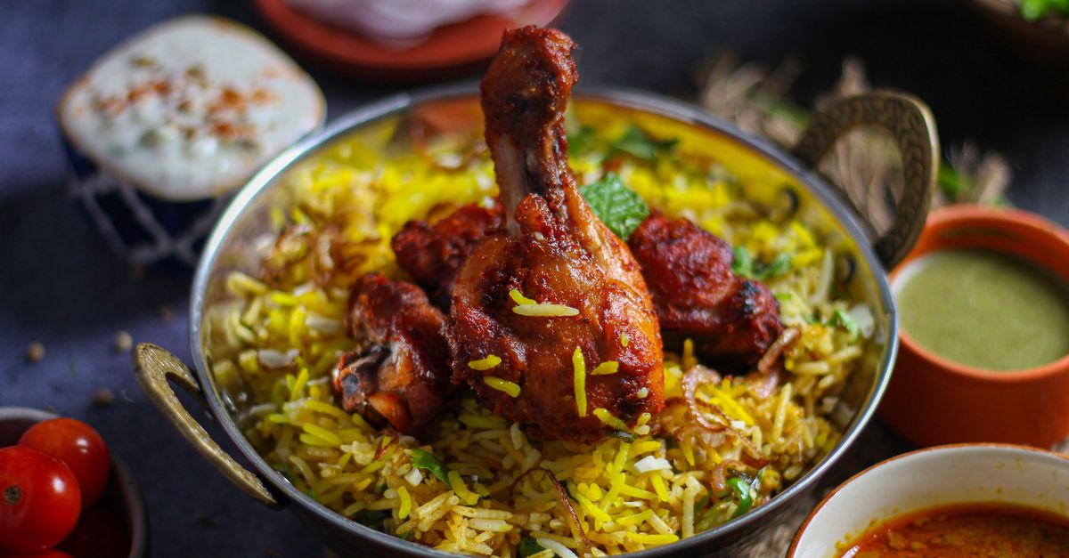 Family Biryani Handi (Serves 4)