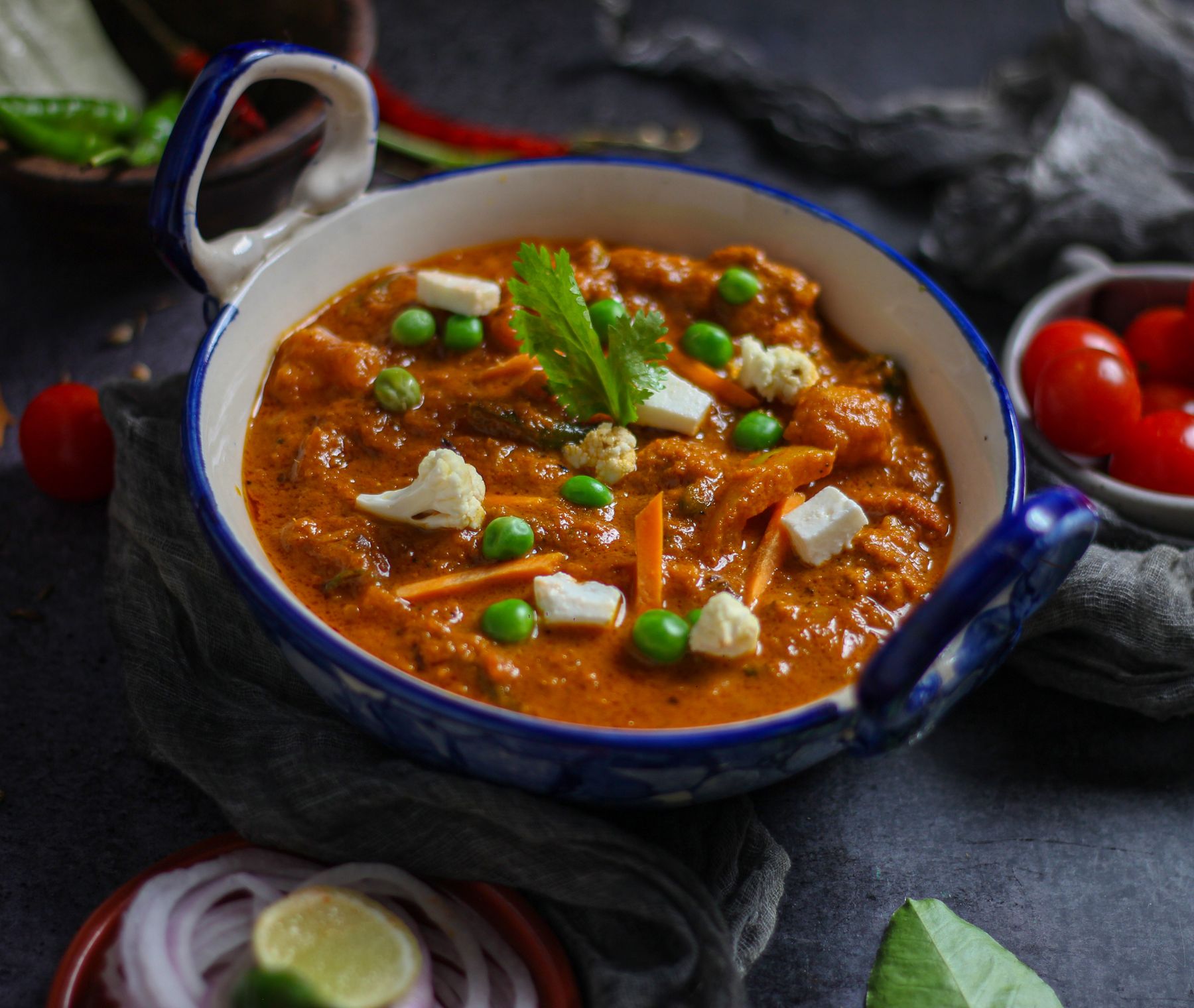 Mushroom Butter Masala
