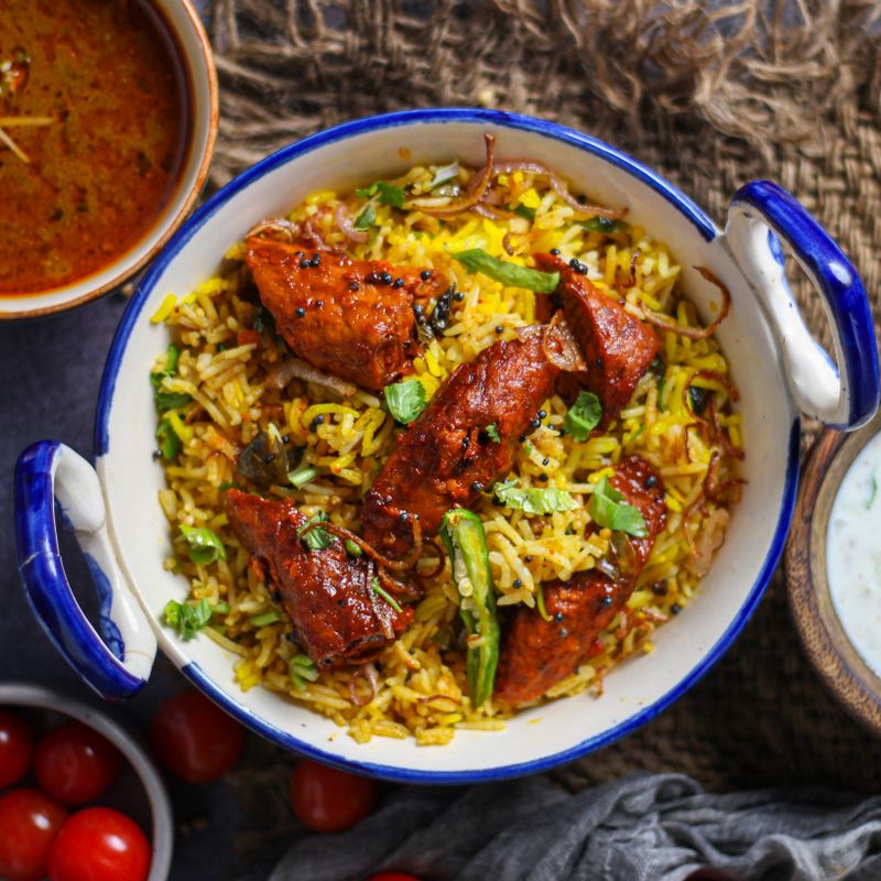 Instant Pot Yogurt Chicken Biryani