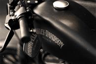 Black and Silver Motorcycle Engine