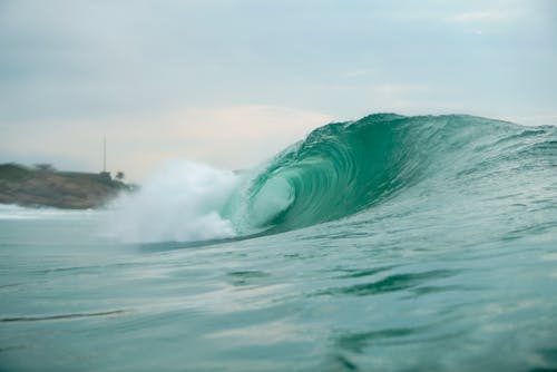 Fotos de stock gratuitas de agua, dice adiós, escena de surf