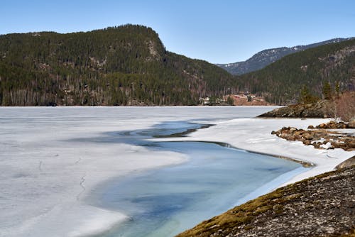 Základová fotografie zdarma na téma hora, jezero, krajina