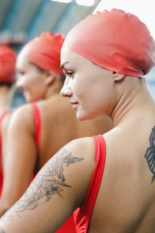 คลังภาพถ่ายฟรี ของ คน, นักกีฬาที่เป็นผู้หญิง, นักว่ายน้ำ