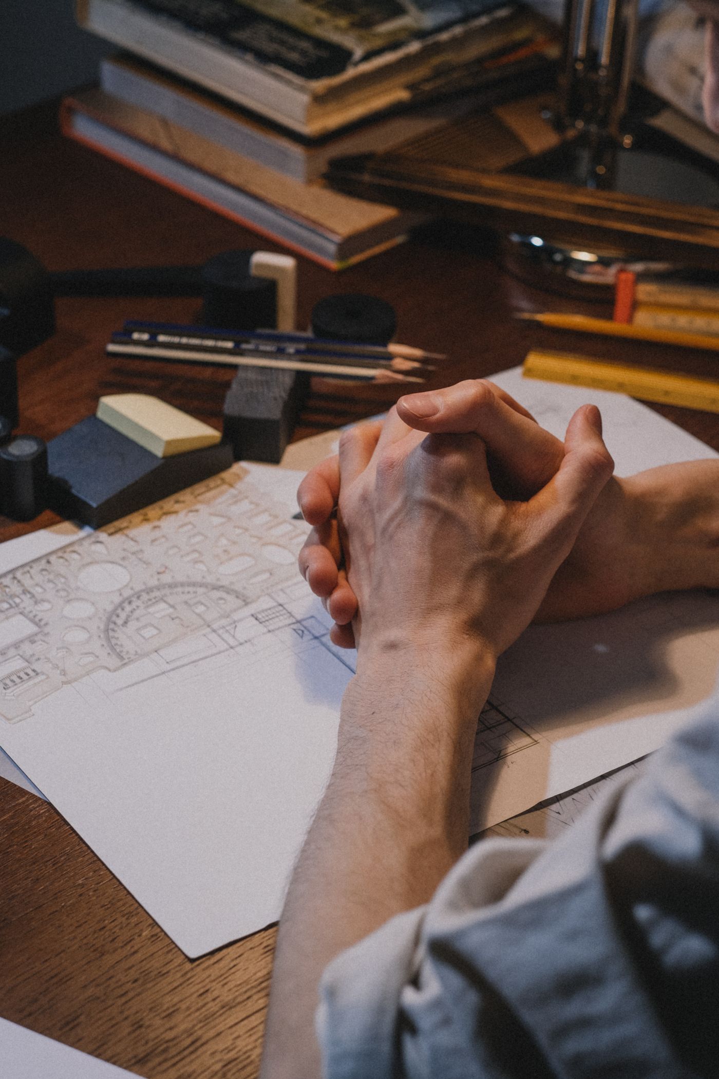 The drafting desks, Studio North