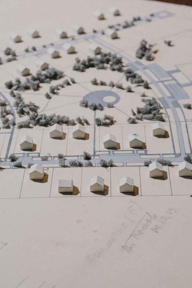 Spatial Planning architectural model