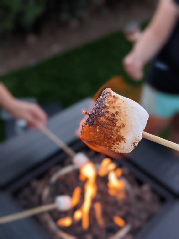 Grill Marshmallow On Stick