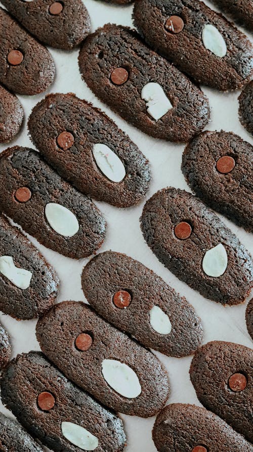 Základová fotografie zdarma na téma čokoláda, čokoládové lupínky, cookies