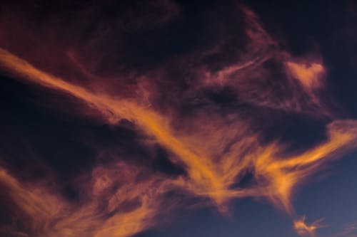 Kostenloses Stock Foto zu abendhimmel, atmosphäre, bedeckter himmel
