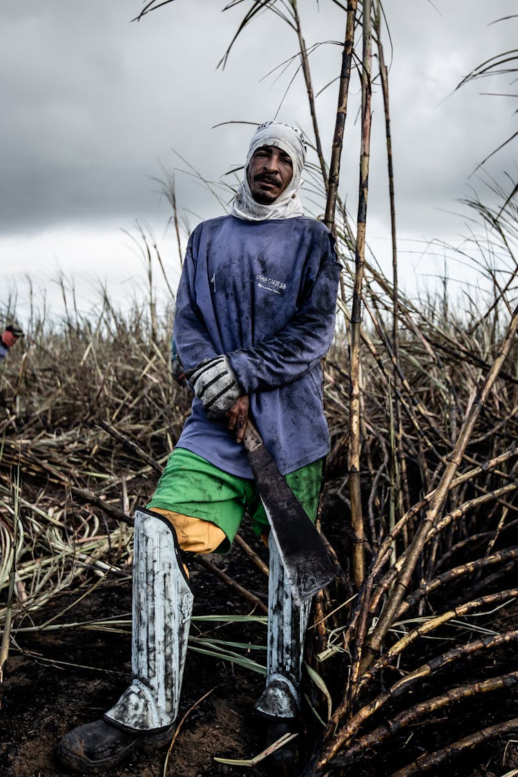 Man Holding An Ax