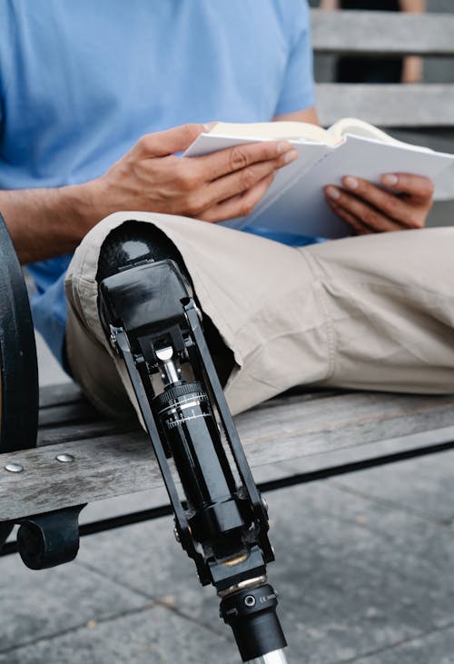 Close-up Photo of Prosthetic Limb