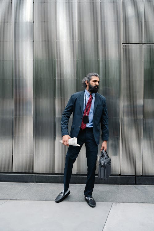 Man in Formal Business Attire