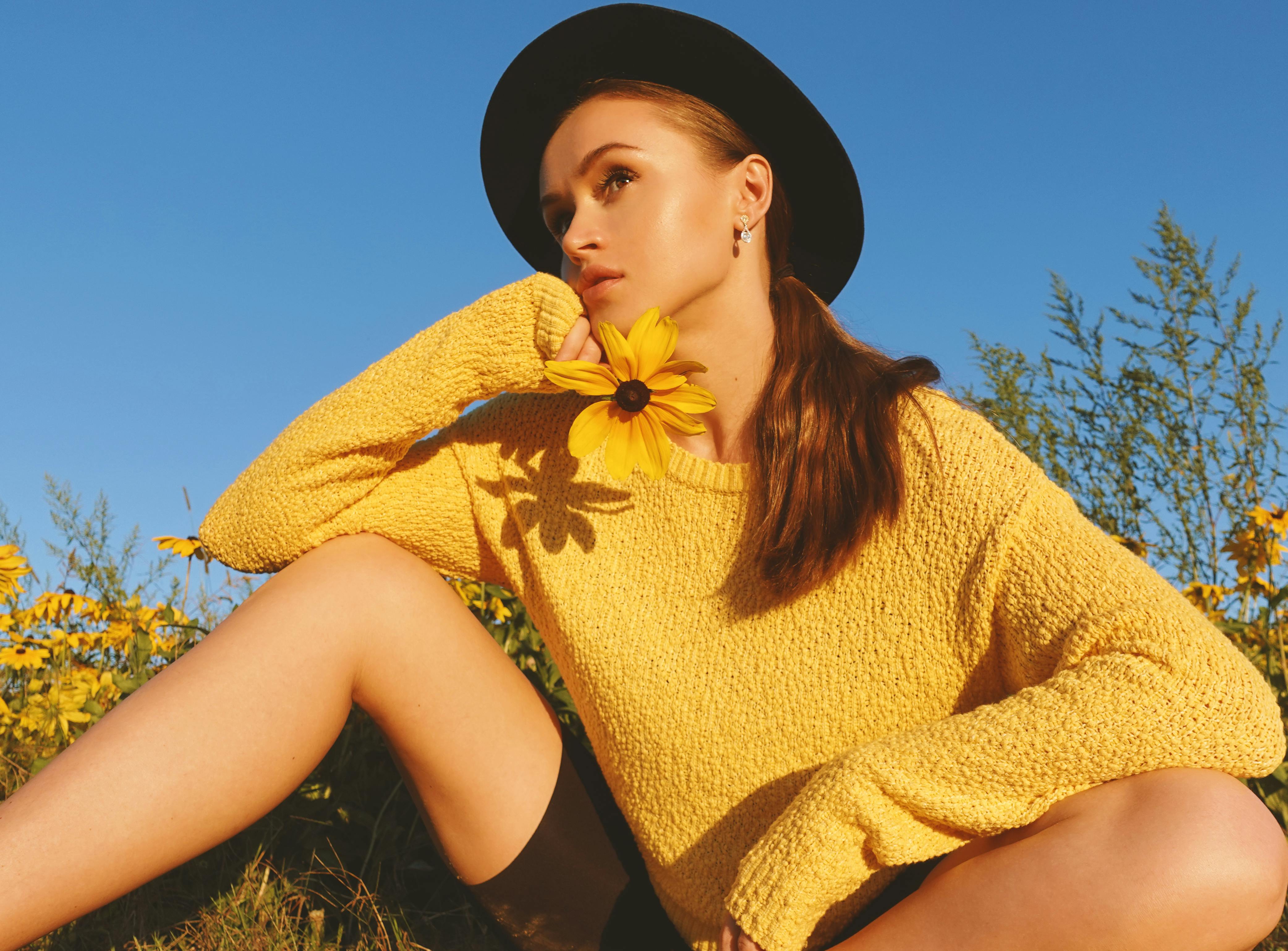 Bezpłatne Darmowe zdjęcie z galerii z błękitne niebo, ciepły, czarny kapelusz Zdjęcie z galerii