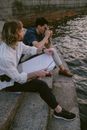 Free stock photo of adult, business, child
