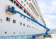 White Ship on Dock