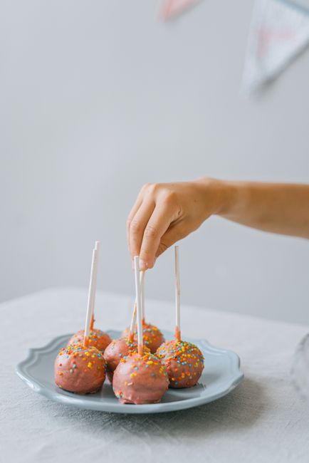 popping candy sprinkled on dessert
