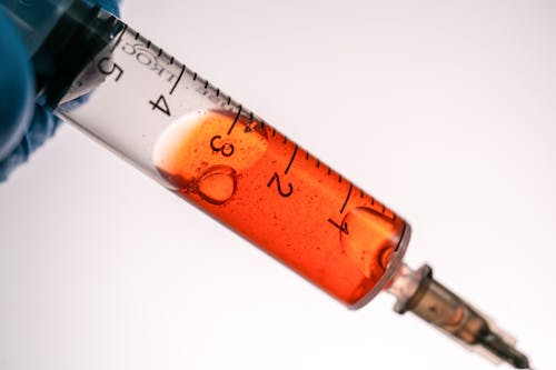 Free Close Up Shot of an Injection Stock Photo
