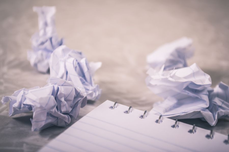 Sheets of textured paper