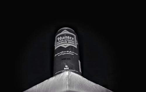 Free stock photo of beer, blacknwhite, canon