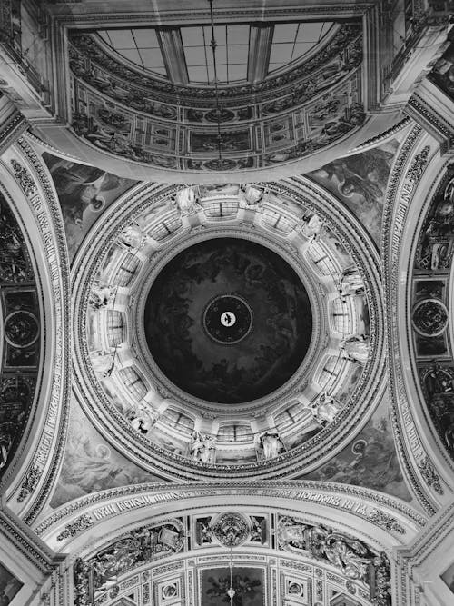 Low Angle View of Dome Ceiling