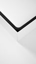 White and Black Square Frame