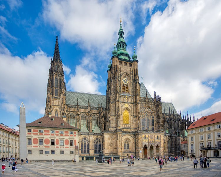Facade Of St. Vitus Cathedral