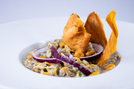 Slow-Cooked Sweet Potato with dijon and tarragon