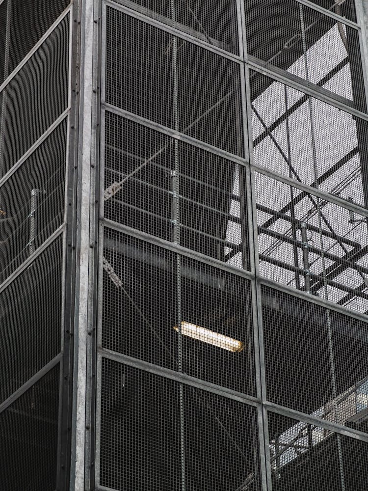 Scaffolding At Building Construction