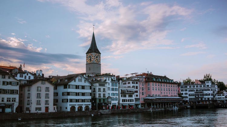 The Church Of St Peter In Lindenhof, Zurich, Schweiz