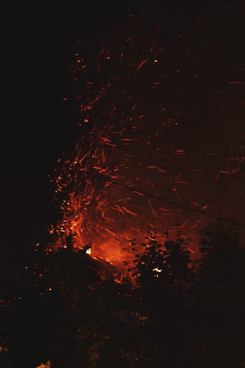 Foto profissional grátis de ardente, brilhos, chama