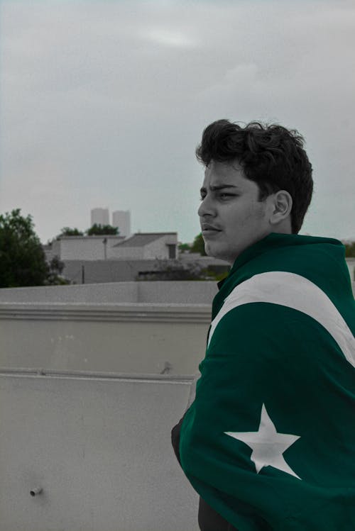 Free stock photo of flag, green, pakistan