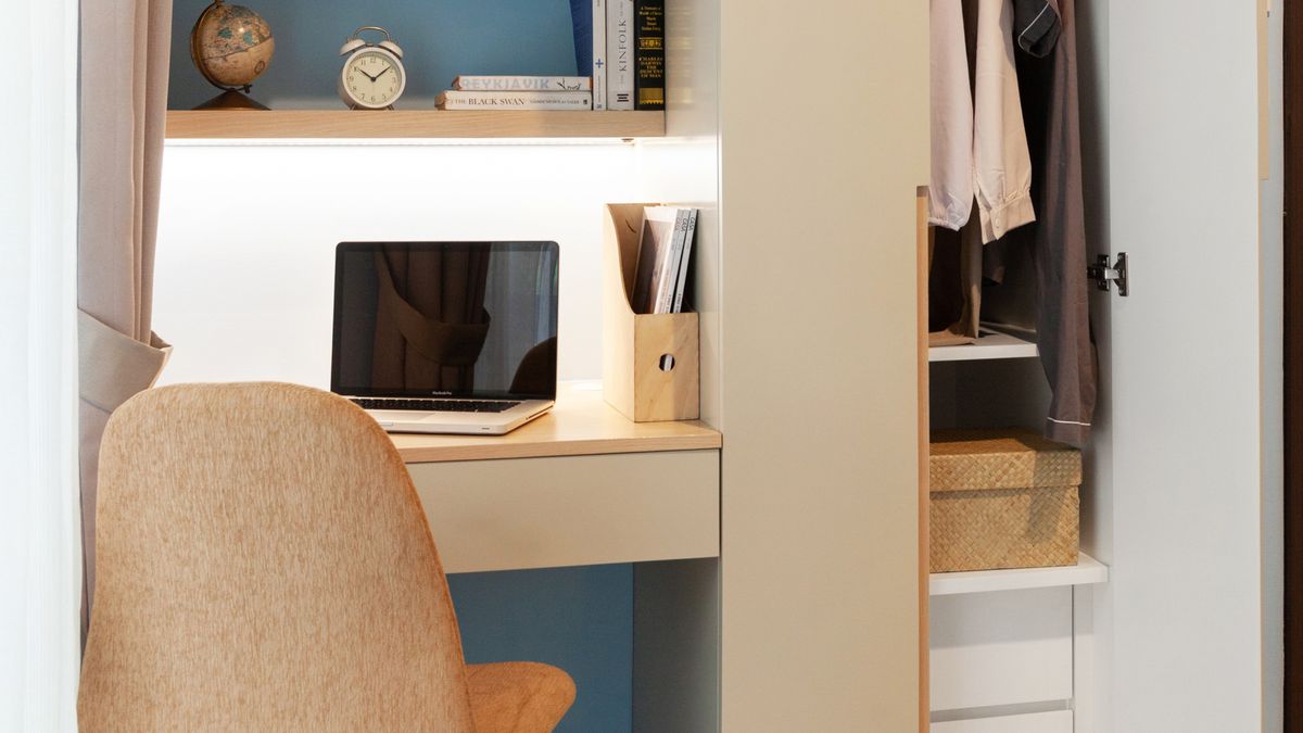 Aménager un coin bureau efficace dans un petit appartement - illustration