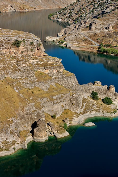 Foto profissional grátis de corpo d'água, lago, montanhas