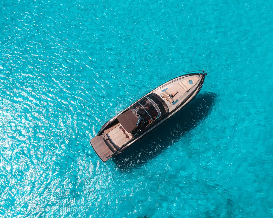 A Top View of a Speedboat · Free Stock Photo