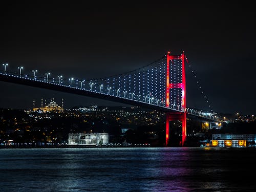 A Bridge Under Dark Sky