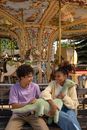 Free stock photo of affection, amusement park, carousel