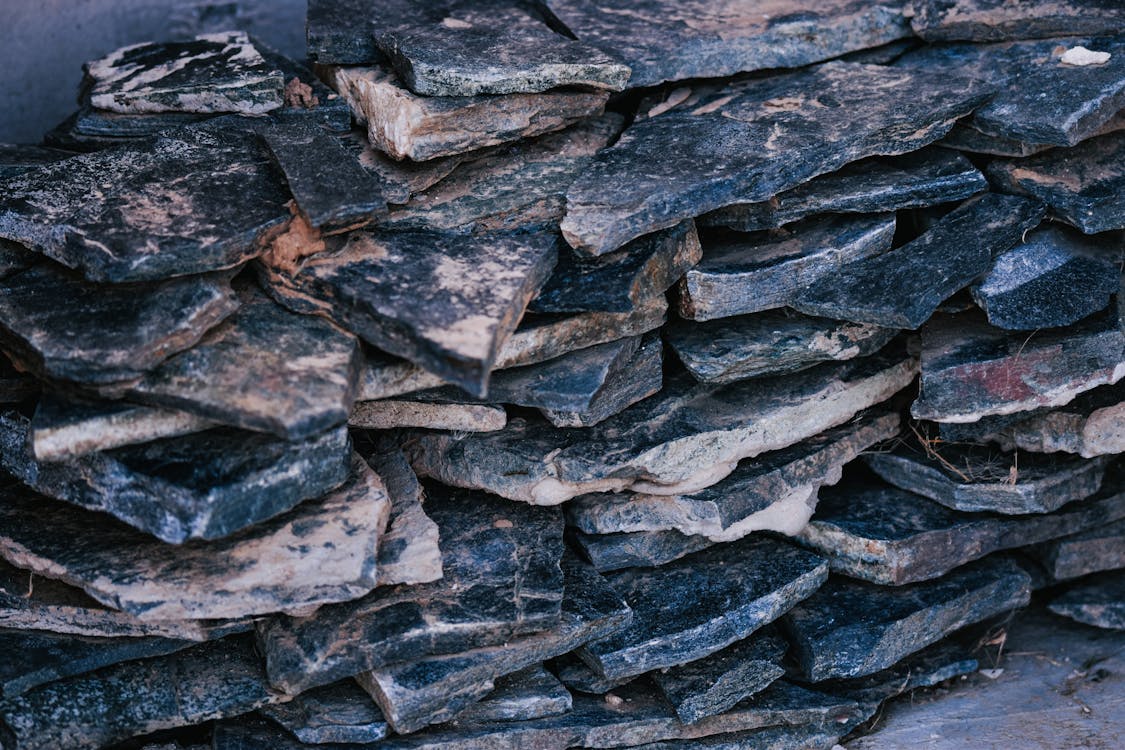 Flat Rocks Stacked On Top Each Stock Photo 1512088805