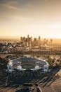 Free stock photo of aerial view, architecture, ballpark