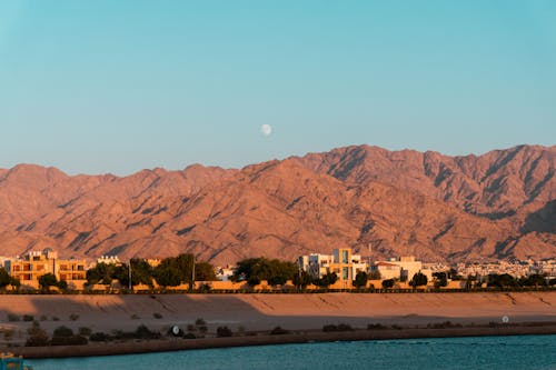 Brown Mountains Under Blue Sky