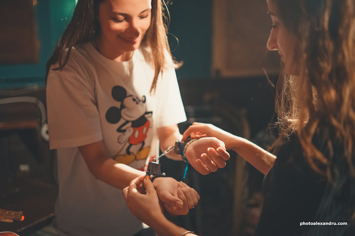 Doctor explaining test results and heart rate chart to a patient