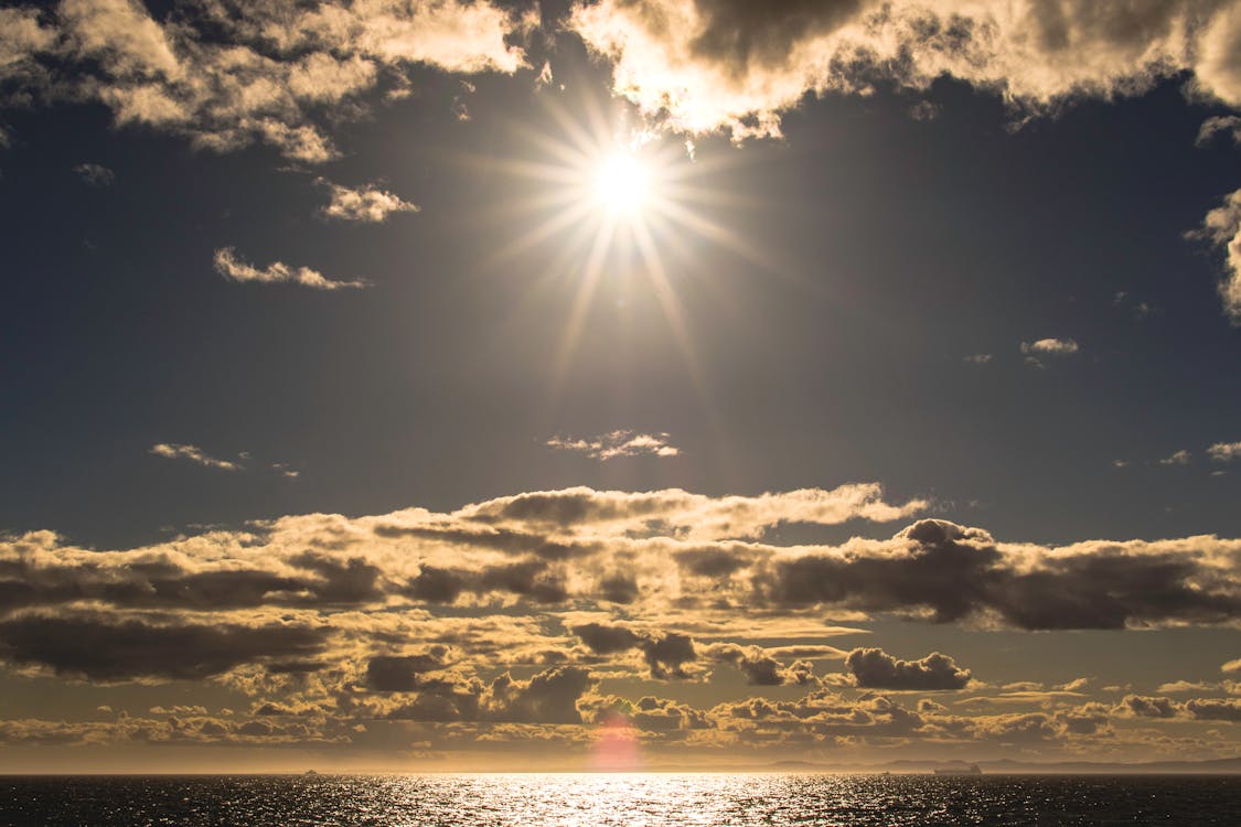 Free Clouds during Golden Hour Stock Photo