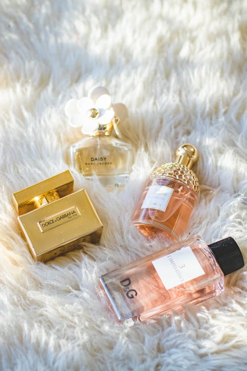 Next Perfume Dupes image 1 Free Assorted Dolce & Gabbana Fragrance Bottles Stock Photo