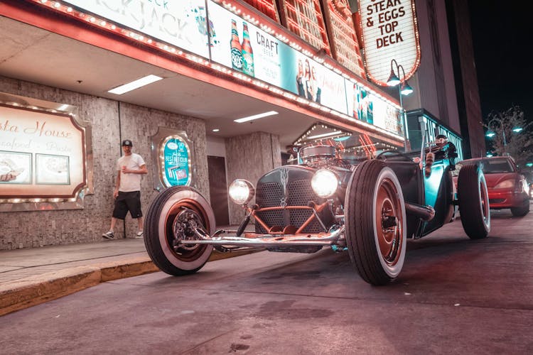 Roadster Parked On A Street