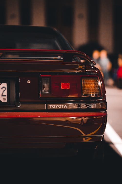 Close Up Photo of a Vintage Car