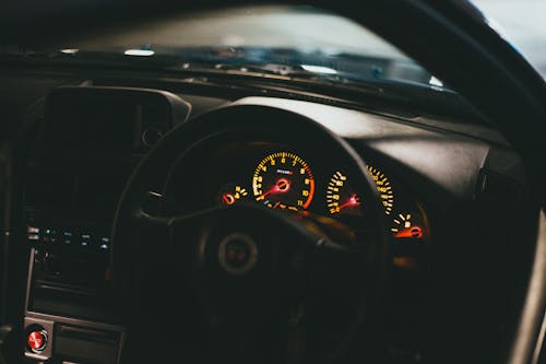 Free Photo of a Car's Dashboard Stock Photo