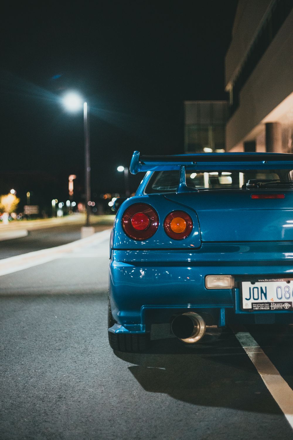 Back of Nissan Skyline GT-R · Free Stock Photo