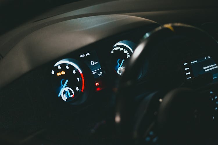 Lights On Dashboard