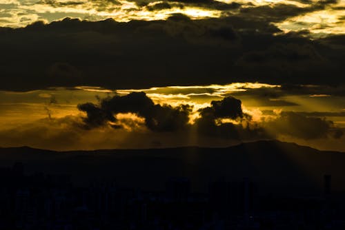 Dramatic Sky During Sunset